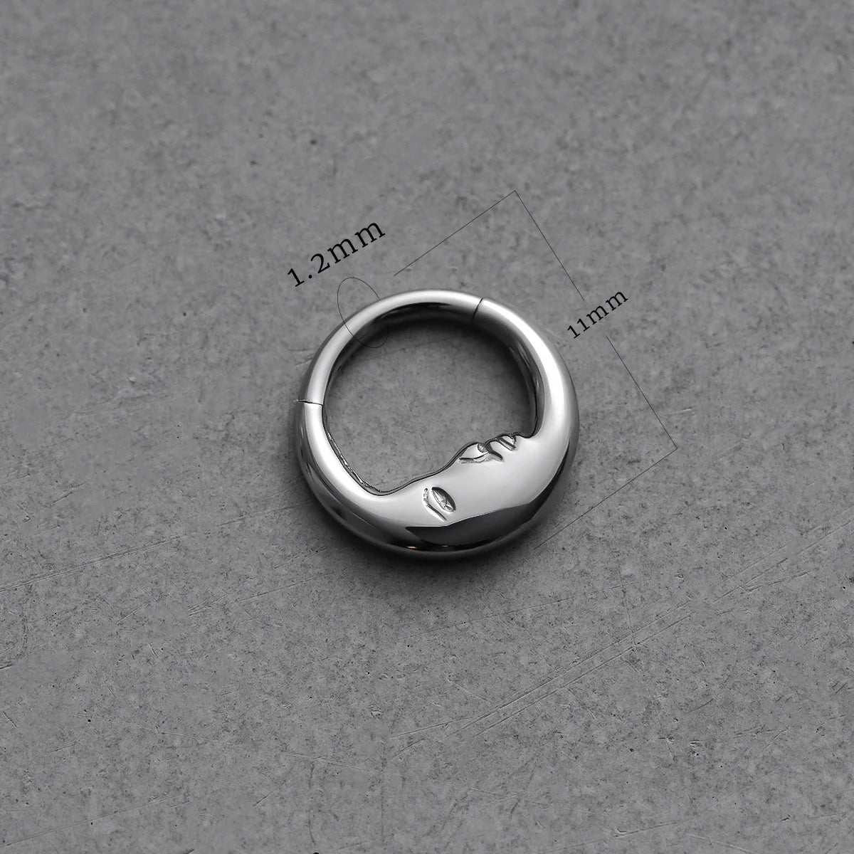 SERENE FACE TITANIUM CLICKER