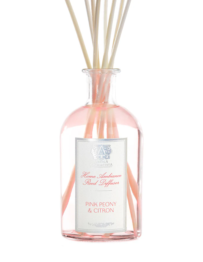 Antica Home Diffuser 250ml Pink Peony Citron Scents in at Wrapsody