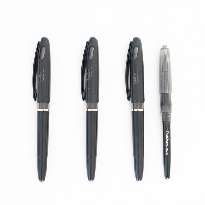 Pentel Tradio Pulaman Pen - Red