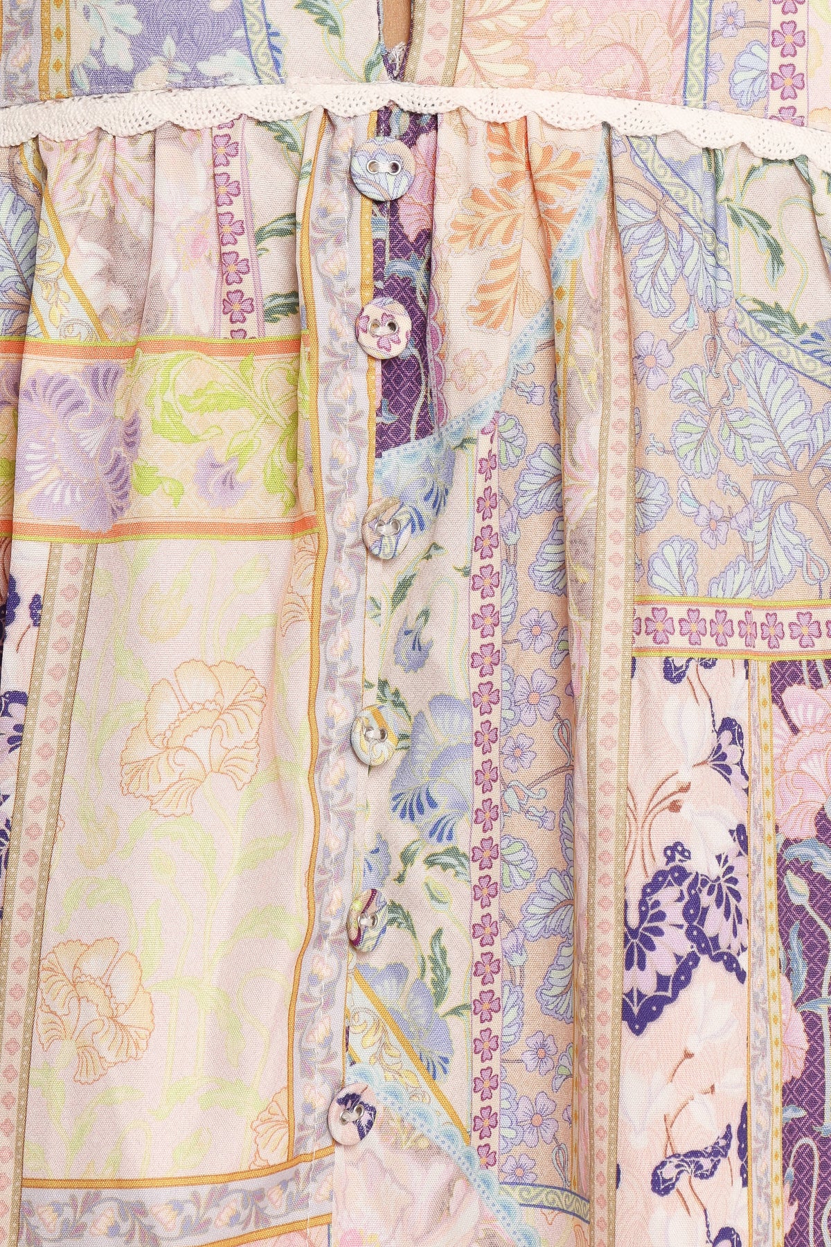 Ariella Maxi Dress - Patchwork