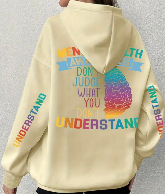 Plus Size "Understand" hoodie 🇬🇧