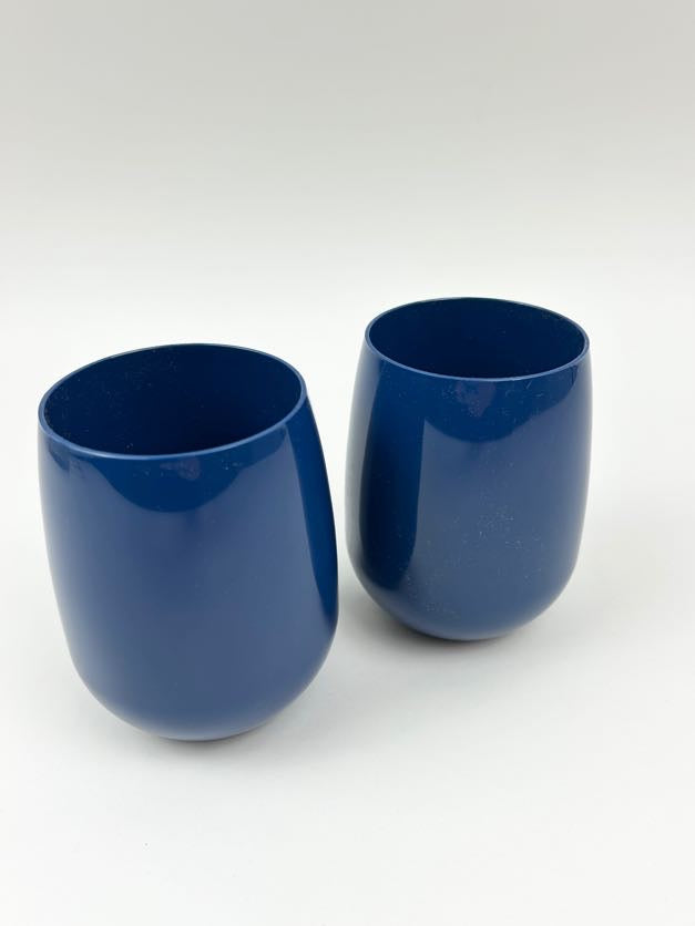 Unbreakable Wine Glass Navy Drinkware in at Wrapsody