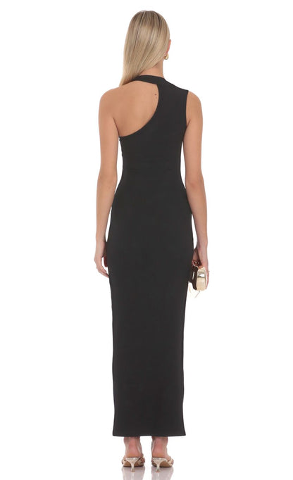 Avelique Asymmetric Maxi Dress