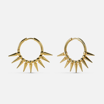 SPIKE CROWN EARRINGS