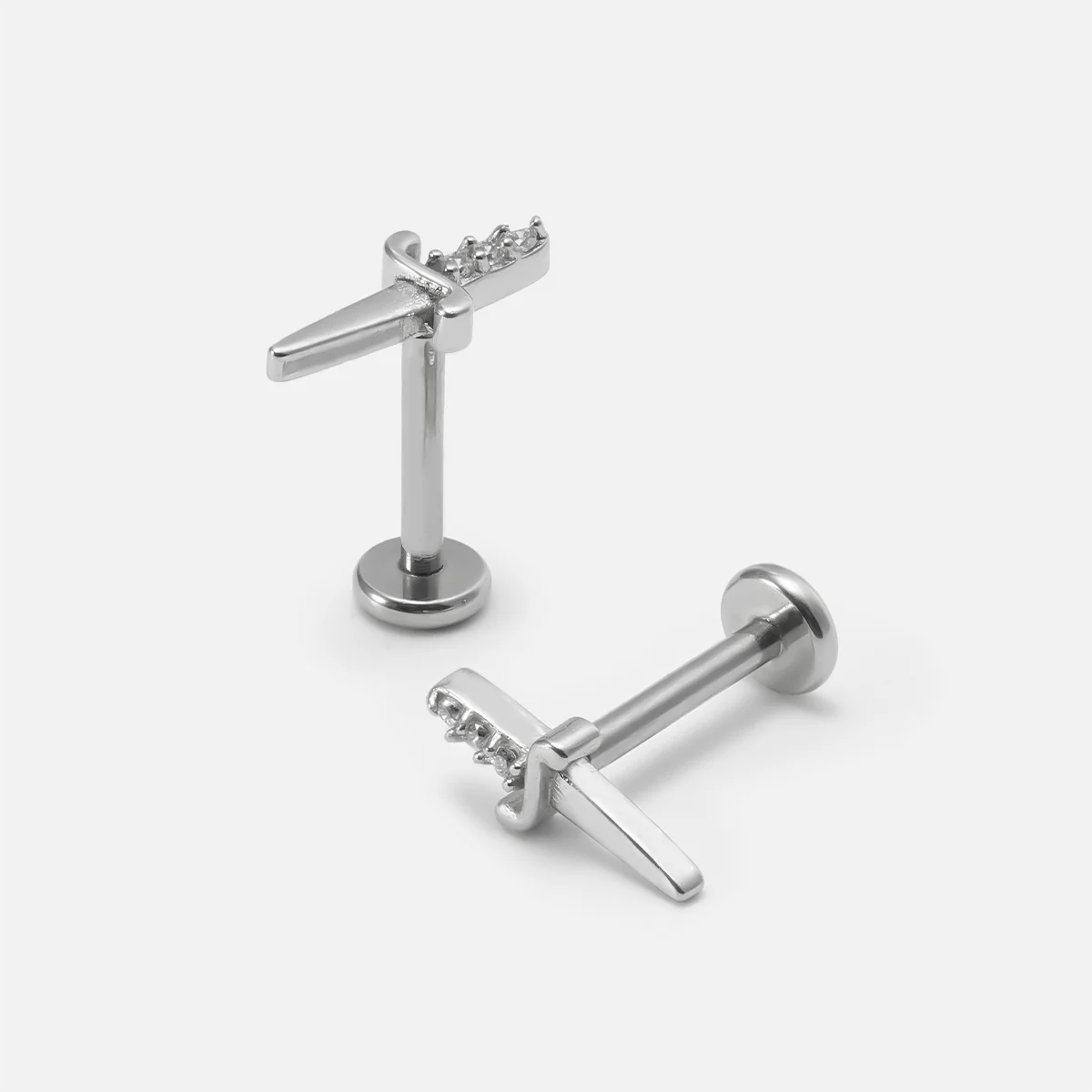 SHINING BLADE FLAT BACK STUD