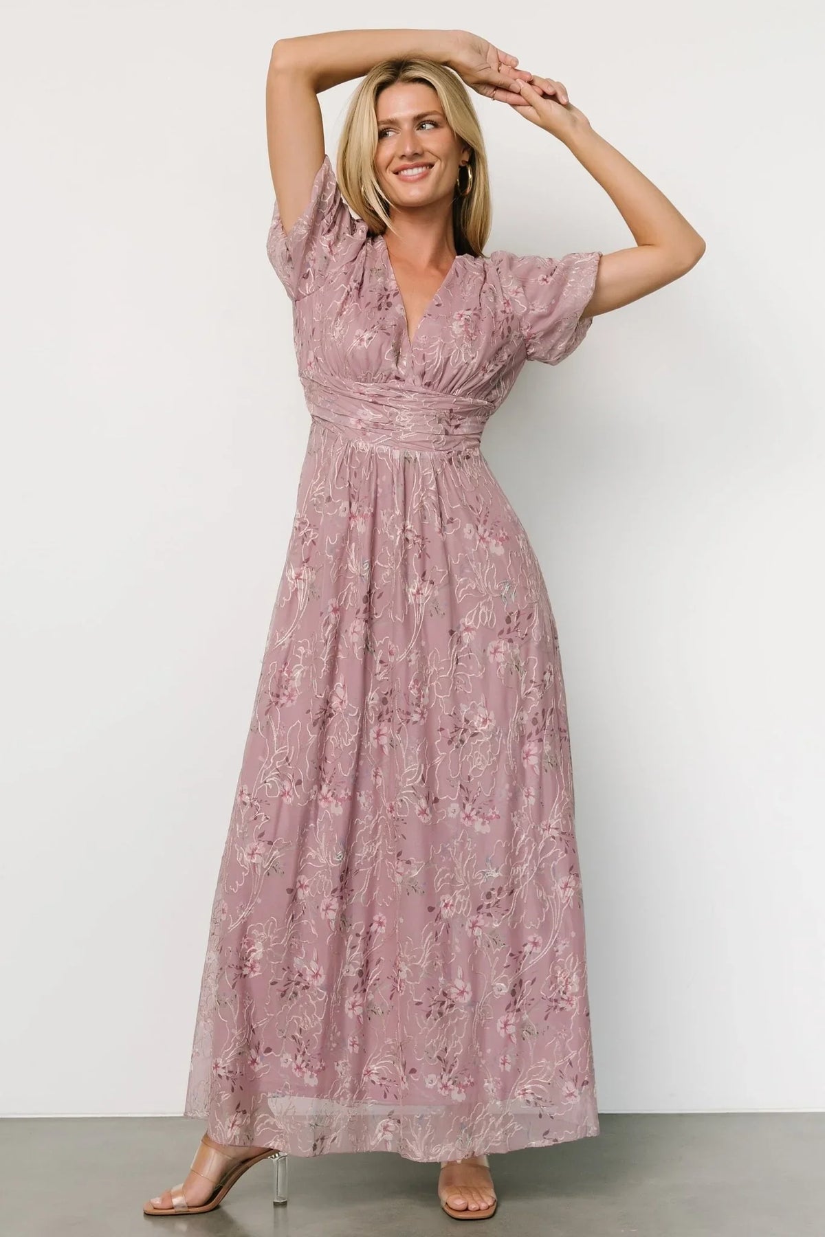 Ardley Maxi Dress | Vintage Plum Floral