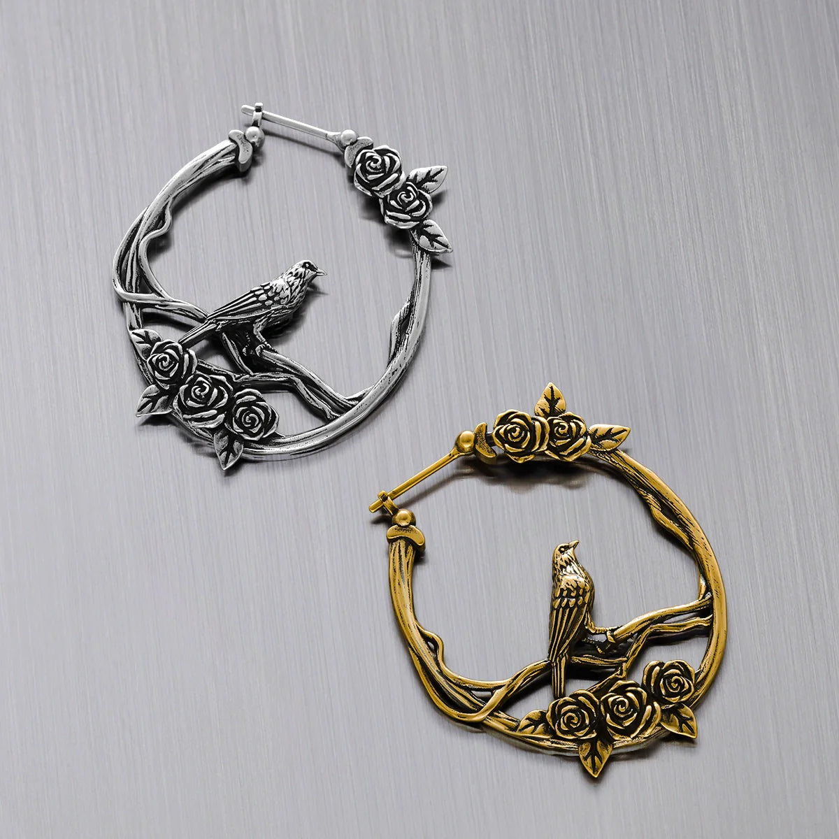 ROSEBIRD HOOP EARRINGS