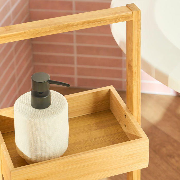 3-Tier Bamboo Storage Caddy - Natural 🇬🇧