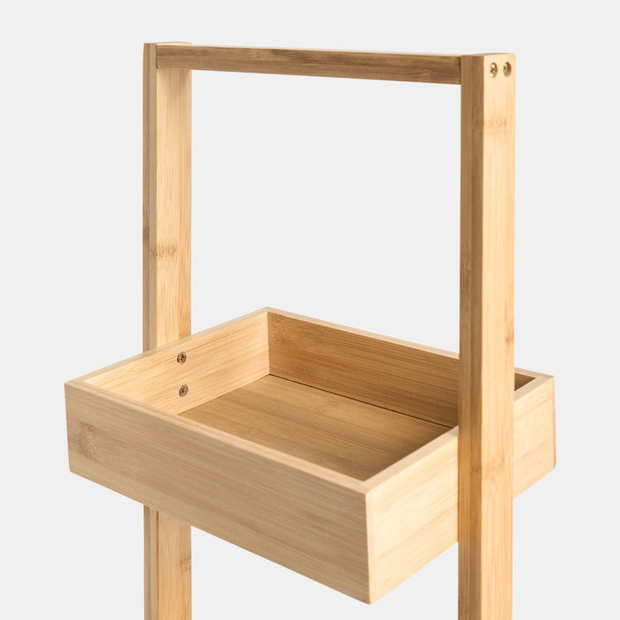 3-Tier Bamboo Storage Caddy - Natural 🇬🇧