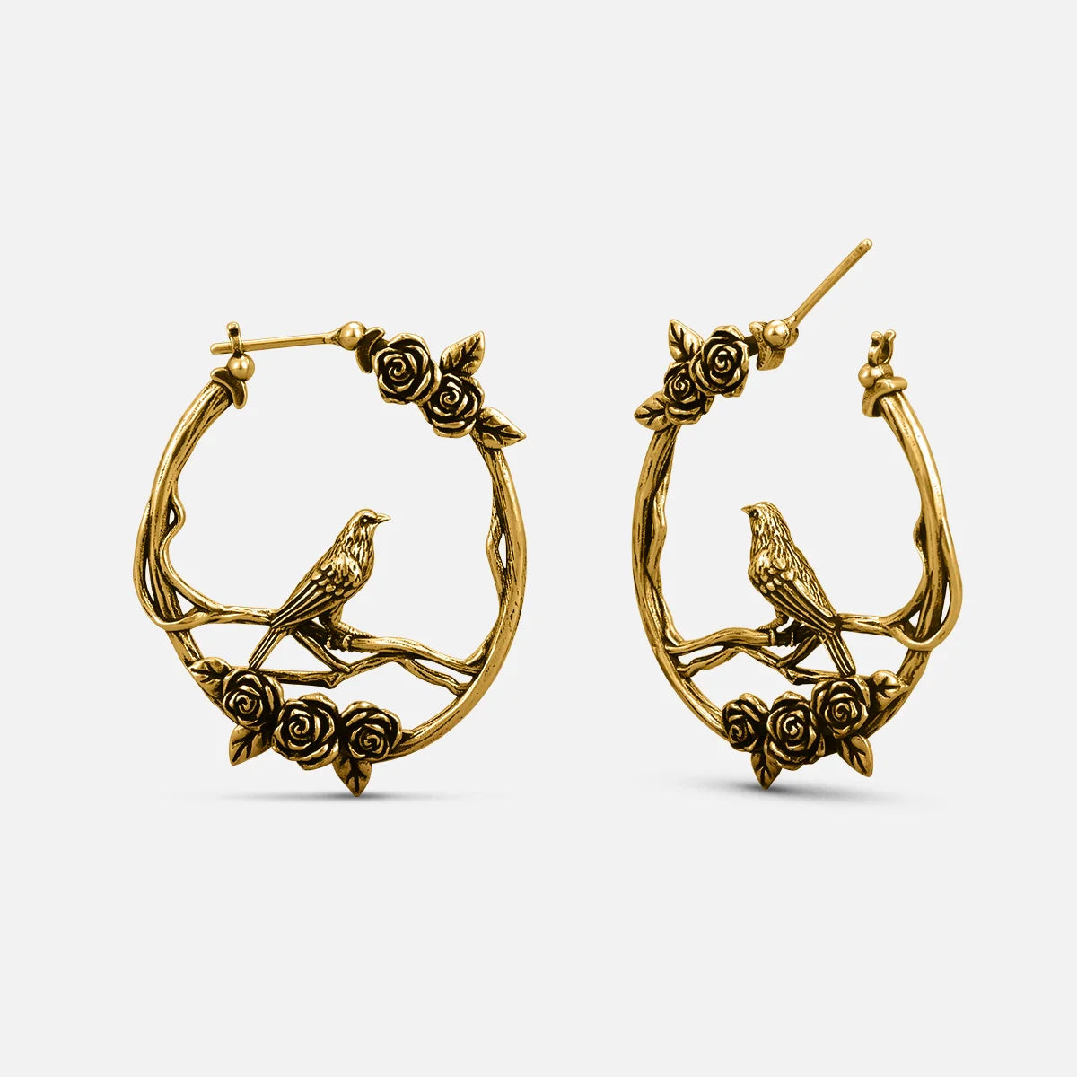 ROSEBIRD HOOP EARRINGS