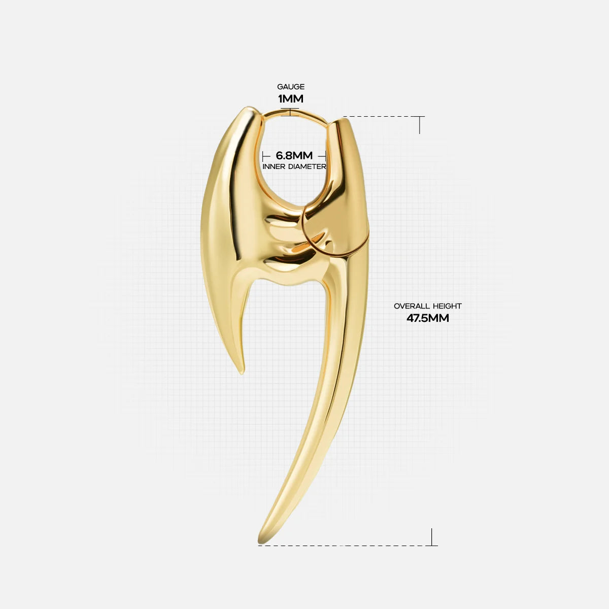 SCORPION CLAW EARRINGS