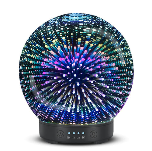 7 LED Color Lighting Modes 3D Aromatherapy Essential Diffuser Fragrance Oil Humidifier 🇨🇳
