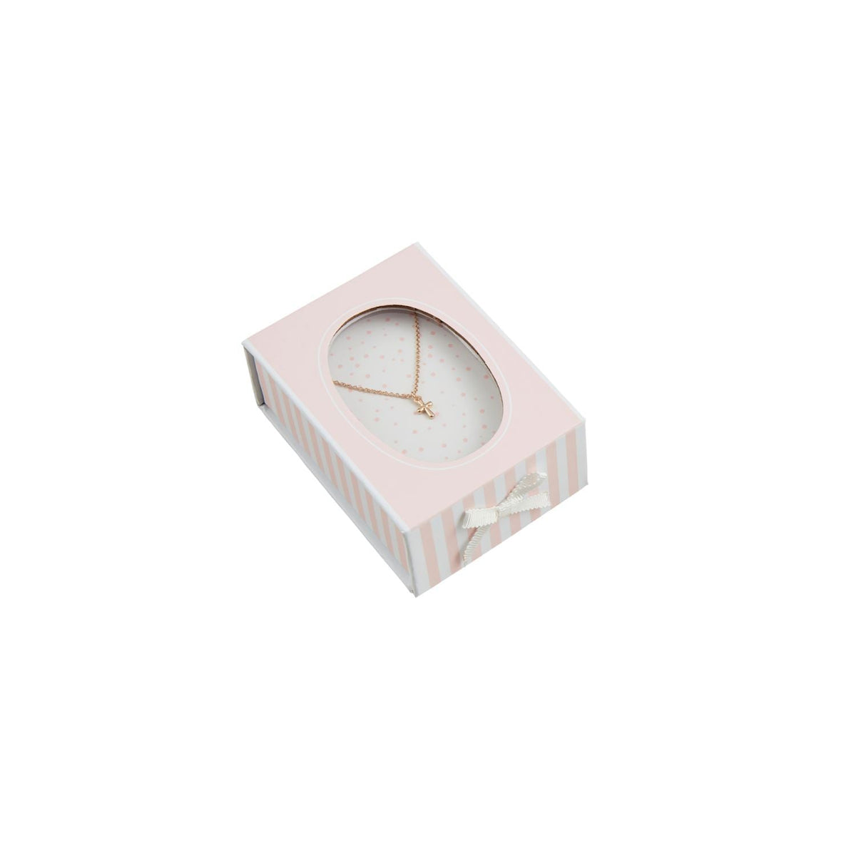 Boxed cross necklace-Child