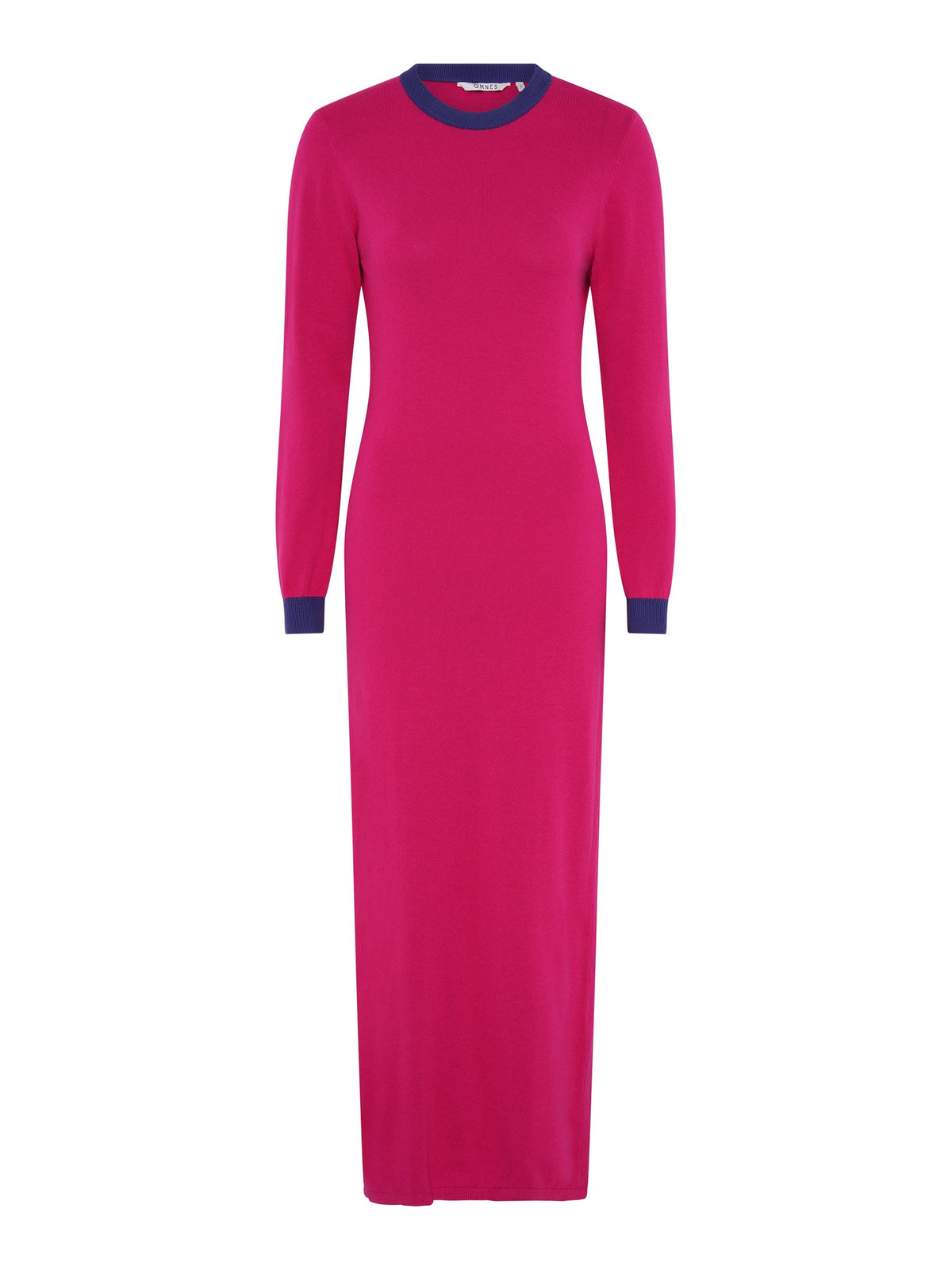 Janelle Colour Block Dress in Magenta