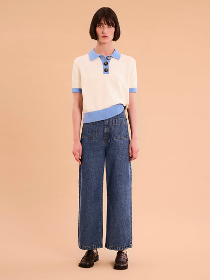 Haisley Colour Block Jumper