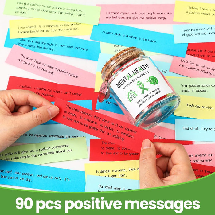90 Mental Health Affirmation Messages Jar 🇨🇳