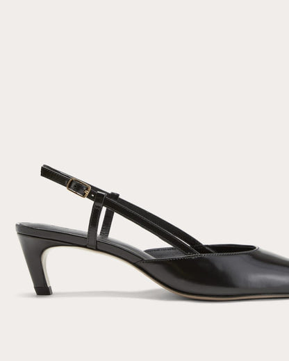 The Studio Slingback Heel | Black