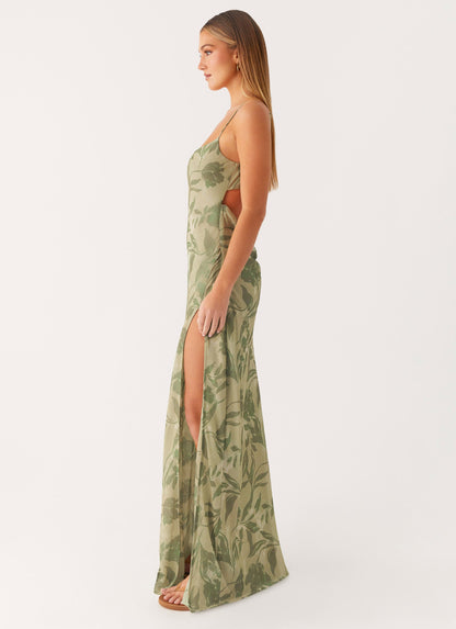 Alouette Maxi Dress - Jade Fern