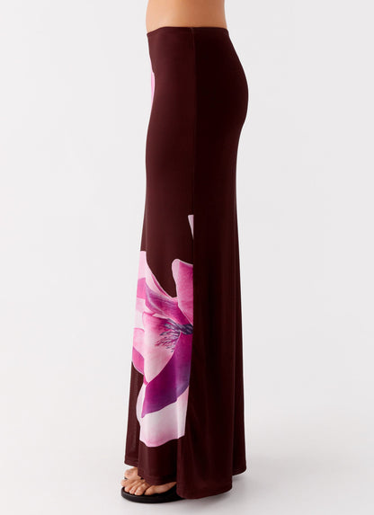 Alpha Maxi Skirt - Dark Chocolate