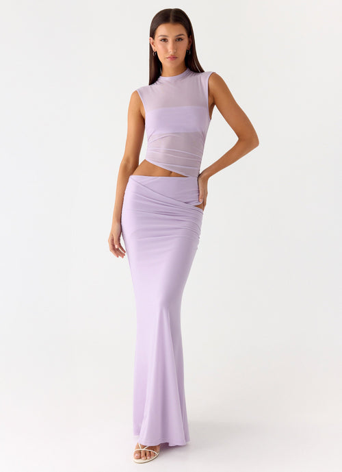 Briony Maxi Dress - Lavender