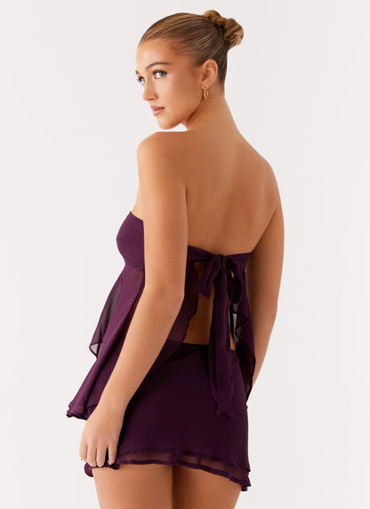 Caleb Top - Plum
