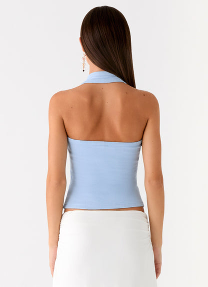 Cladena Top - Blue