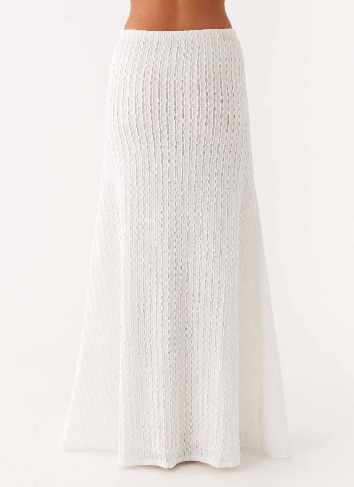 Clovelly Maxi Skirt - White