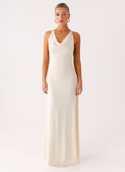 Dahliana Maxi Dress - Off White