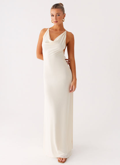 Dahliana Maxi Dress - Off White
