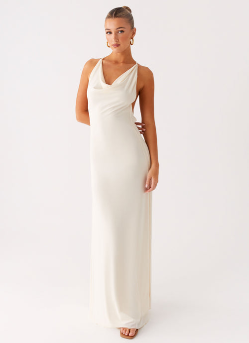 Dahliana Maxi Dress - Off White