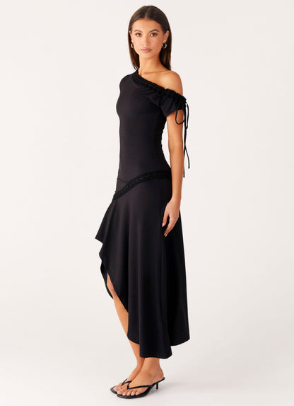 Downtown Midi Dress - Black