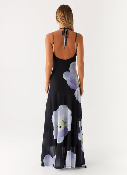 Enrika Maxi Dress - Flower Print