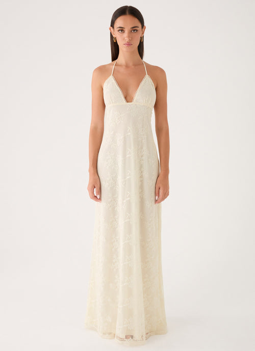 Fenric Maxi Dress - Ivory