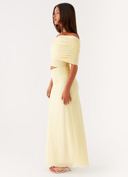 Gillian Maxi Dress - Yellow
