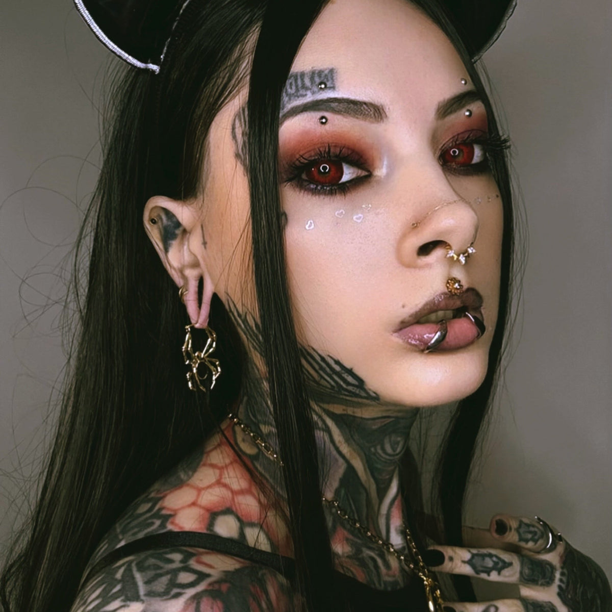 SHADOW SPIDER EARRINGS
