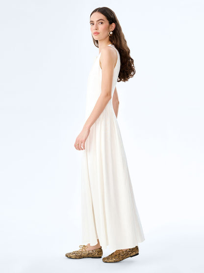 Margate Dress in White