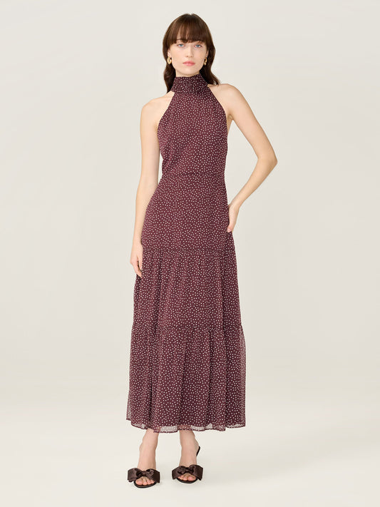 Romeo Dress in Chocolate