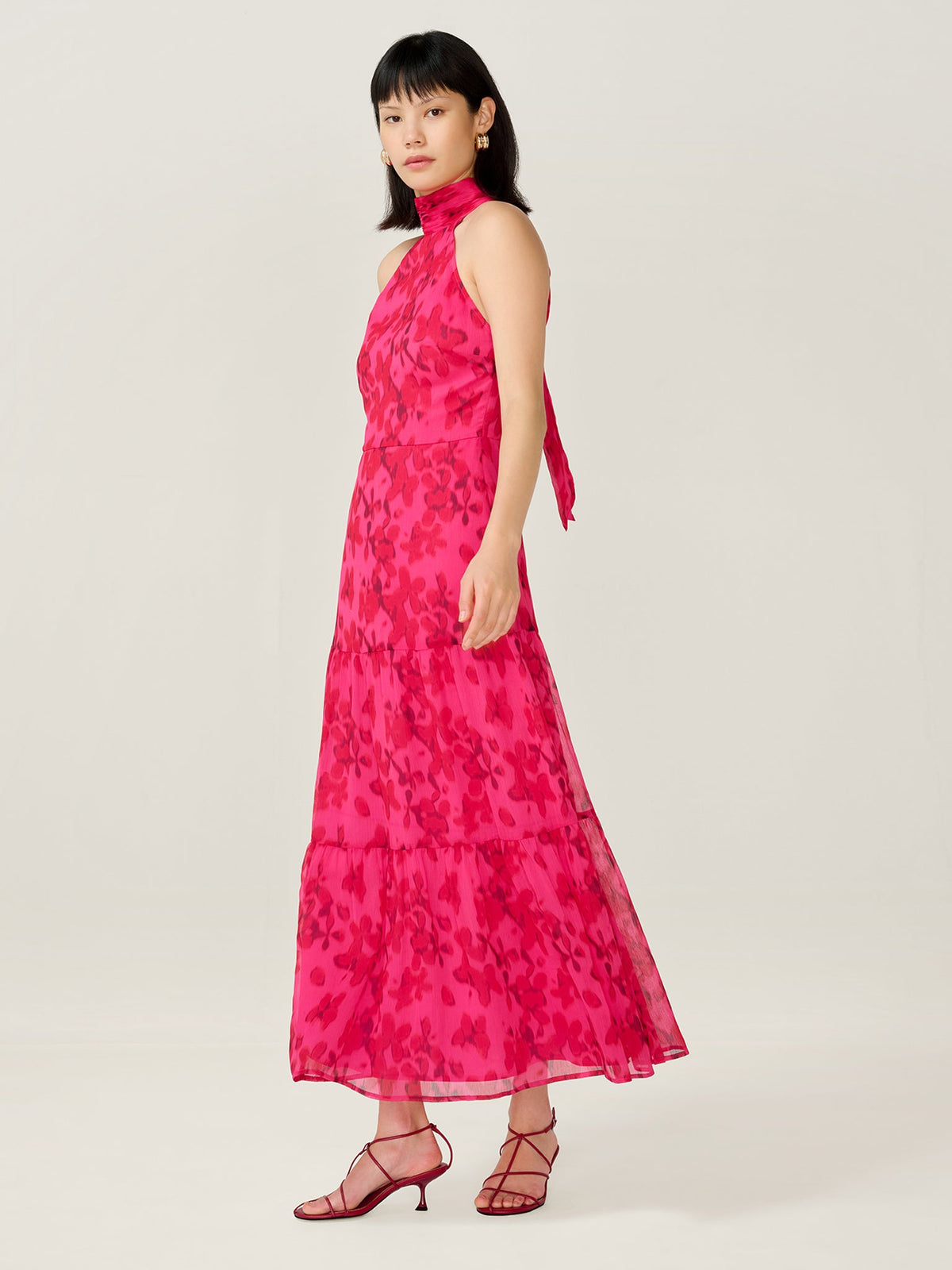 Romeo Dress in Hazy Petal Print
