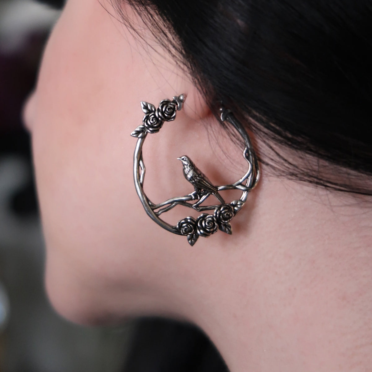 ROSEBIRD HOOP EARRINGS