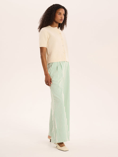 Samara Wide Leg Striped Trouser