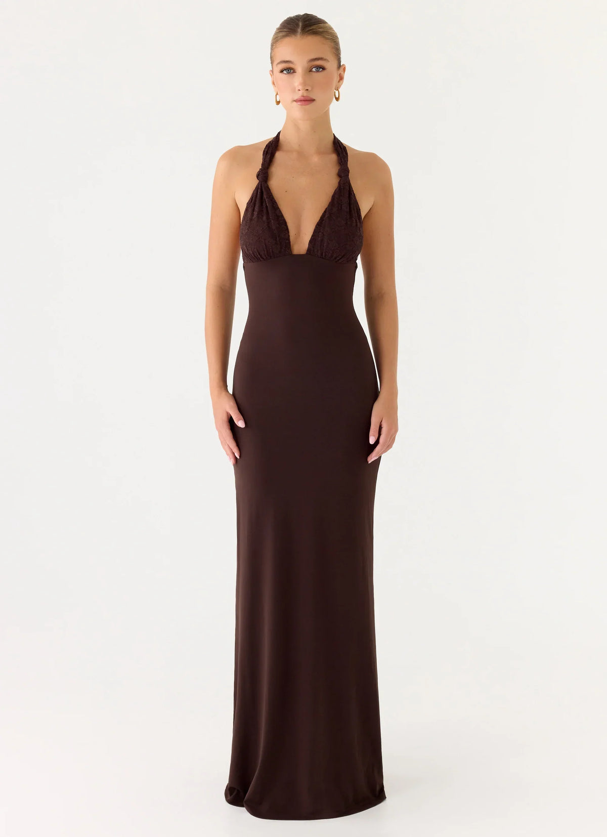 All I Need Maxi Dress - Chocolate