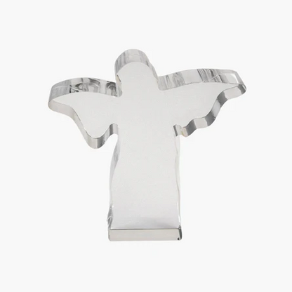 Acrylic Weight Angel Small Clear Home Decor in at Wrapsody