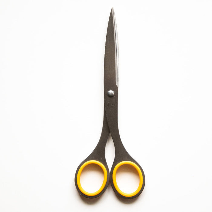 Allex Scissors - Stainless + Yellow, Model 11102