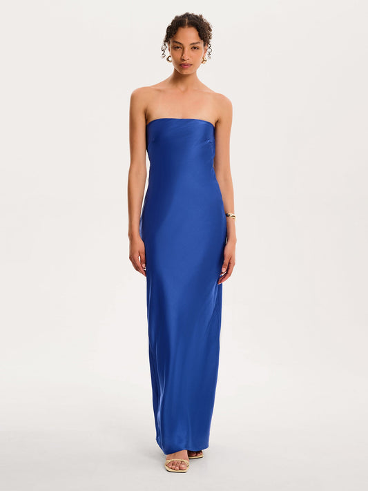 Amdra Dress in Cobalt
