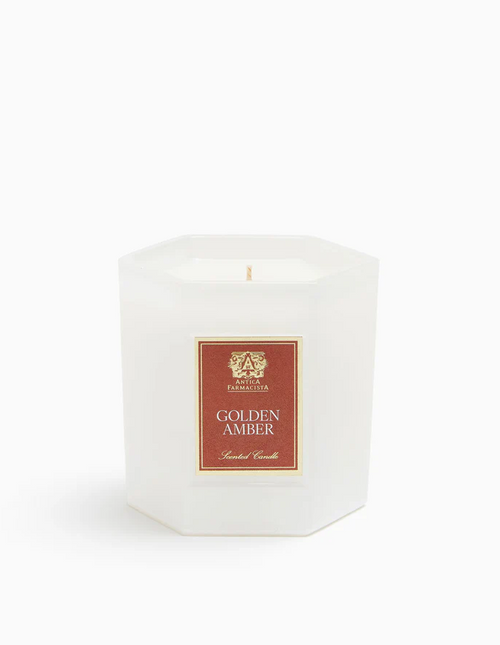 Antica Candle 9oz Golden Amber Candles in at Wrapsody