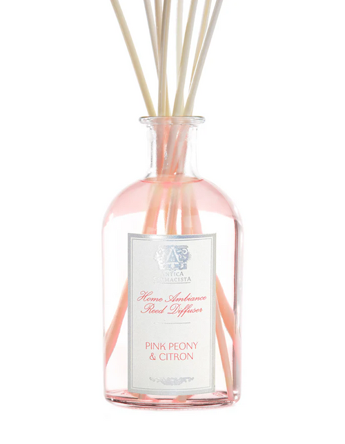 Antica Home Diffuser 250ml Pink Peony Citron Scents in at Wrapsody