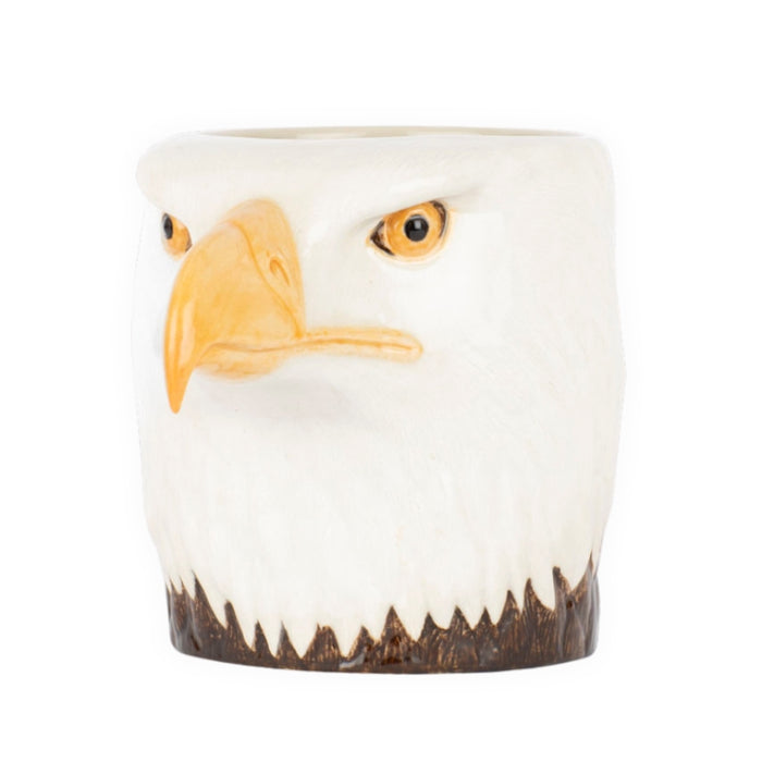 Bald Eagle Pencil Pot - Quail Ceramics
