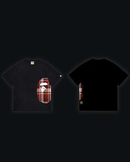S / Bape X Burberry Side Dark Pattern Black