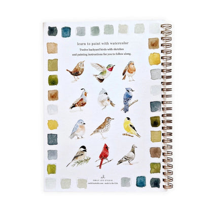 Birds Watercolor Workbook