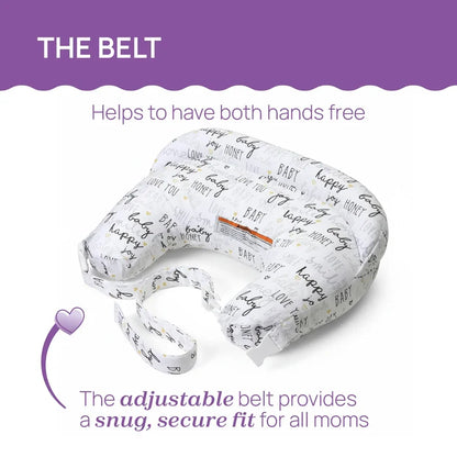 Boppy Nursing Pillow Deluxe Hello Baby
